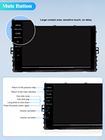 Autoradio Android 10 9 pouces 9013Q8Max pour lecteur DVD, navigation GPS, autoradio VW, DSP intégré, Android CarPlay, lecteur DVD