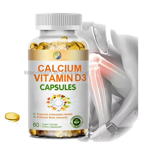 Ausreson OEM <strong>Calcium</strong> Softgel Health Care <strong>Products</strong> Supplement <strong>Vitamin</strong> D3 Soft Capsule <strong>Calcium</strong> with <strong>Vitamin</strong> D3 Capsule - Product Image 2