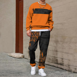 Conjuntos <span class=keywords><strong>de</strong></span> camisa <span class=keywords><strong>de</strong></span> <span class=keywords><strong>hombre</strong></span> <span class=keywords><strong>de</strong></span> <span class=keywords><strong>moda</strong></span> cómodos universales para <span class=keywords><strong>Amazon</strong></span> y AliExpress <span class=keywords><strong>ropa</strong></span> casual transfronteriza con diseño geométrico - Product Image 6