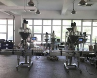 Machine de remplissage et d'embouteillage automatique haute productivité pour poudres (lait, café, épices, produits chimiques) avec emballage en verre et en sachets