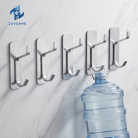 Crochets de porte en acier inoxydable pour vêtements, éponges et peignoirs – Vente en gros