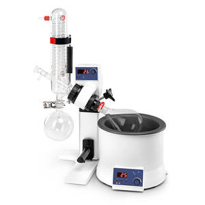 Machine <span class=keywords><strong>de</strong></span> distillation sous vide 4L distillateur <span class=keywords><strong>de</strong></span> verre équipement huile 5 litres évaporateur rotatif unité vide Cbd Distillation à court trajet - Product Image 1