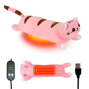 Dễ thương Xách Tay USB sưởi ấm Pad gối cho những người yêu mèo Chứng Khoán công cụ sang trọng thời gian chuột rút đau kinh nguyệt chức năng cơ thể một phần thiết yếu - Product Image 1