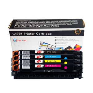Cartucho de tóner Compatible con HP202A, CF500A, CF500X, CF501A, <span class=keywords><strong>CF502A</strong></span>, CF503A, HP 254, 280, 281, color - Product Image 1