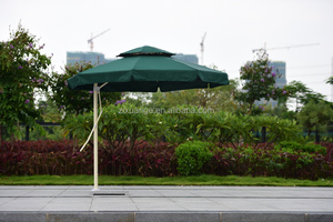 OEM 태양 정원 양산 우산 야외 알루미늄 레스토랑 대형 개폐식 대형 테라스 정원 양산 우산 - Product Image 6