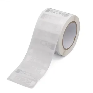 Free Sample Rfid Uhf U8 Tracking Stickers Labels Roll For Warehouse Management