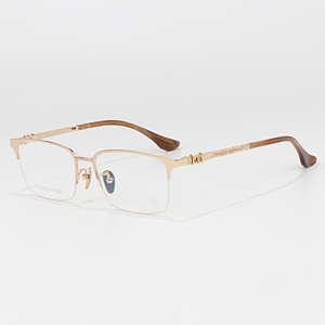 <span class=keywords><strong>Gafas</strong></span> Clásicas y Versátiles de Media Montura, Color Negro Mármol, con Graduación Óptica Multifocal, Marca de Lujo, Calidad Superior - Product Image 3