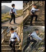 Exosquelette d'aide à la marche pliable et léger pour enfants avec reconnaissance intelligente du mouvement pour la correction de la posture
