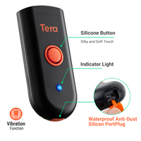 Escáner de Código de Barras Inalámbrico de Bolsillo Mini Tera 1D 2D QR, Resistente al Agua, 3 en 1, BT y USB con Cable y 2.4G, Lector de Códigos de Barras Portátil, Imagen 1100D