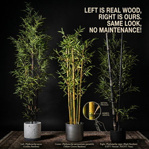 Plante <span class=keywords><strong>en</strong></span> <span class=keywords><strong>pot</strong></span> artificielle style nordique, faux <span class=keywords><strong>bambou</strong></span>, verdure synthétique, arbre <span class=keywords><strong>en</strong></span> plastique, qualité de détaillant haut de gamme, plantes artificielles - Product Image 5