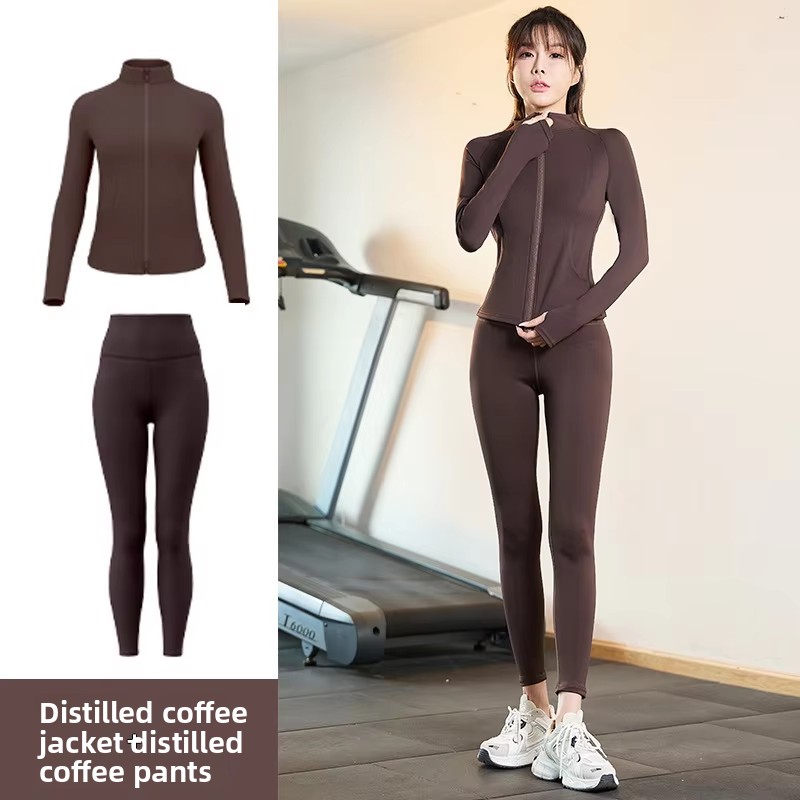 Veste café distillé + pantalon café distillé