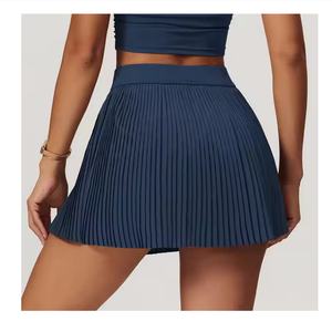 Faldas de Verano para Mujer al por Mayor, Faldas Deportivas Mini con Logotipo Personalizado, Falda de Algodón Elástica para Béisbol y Tenis - Product Image 3