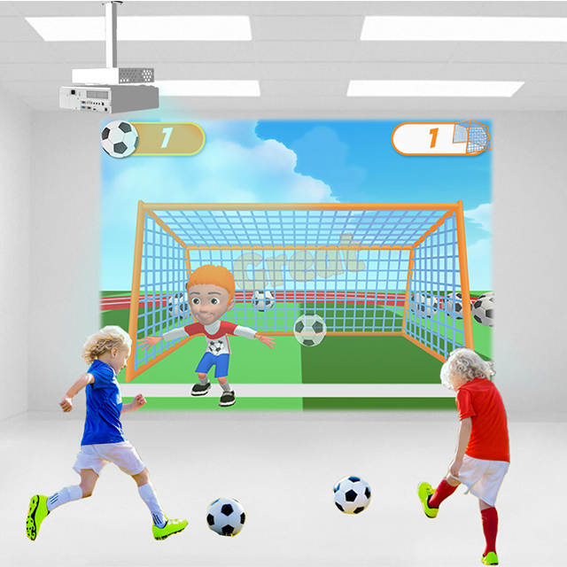 Chariot Tech Good Price Interactive Smash Ball Wall Projection System Game for School, Kids, Advertising.