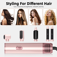 Styler capillaire professionnel 5 en 1, brosse à air chaud 1000W, brosse sèche-cheveux multifonctionnelle, peigne pour salon, maison, voyage, styliste, OEM ODM
