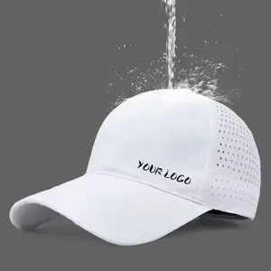 Custom High Quality Waterproof Quick Drying Baseball Cap Outdoor Sun Protection Hat Custom Logo Embroidery Baseball Hat