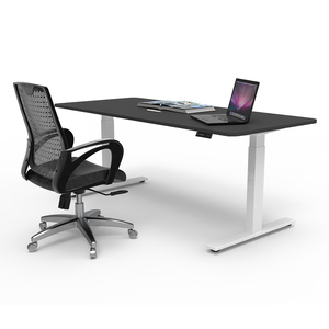 Puce blanche Moderne Bureau À Domicile Travail Exécutif <span class=keywords><strong>Ordinateur</strong></span> Portable Élévatrice Réglable En Hauteur Assis Debout Bureau - Product Image 2