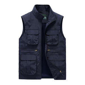 Logotipo personalizado Multi bolsillo ropa de trabajo al aire libre hombres mujeres chaleco pesca fotografía chaleco táctico - Product Image 5
