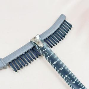 Brosse à rainures en forme de T, brosse de nettoyage pour fentes, outil de nettoyage des rainures de fenêtre, petite brosse pour nettoyer le rebord de la fenêtre - Product Image 5