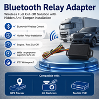 Adaptor Relay Bluetooth untuk Pelacak GPS, Pemutus Bahan Bakar Nirkabel, Immobilizer Mesin, Instalasi Tersembunyi Anti-Pengusir