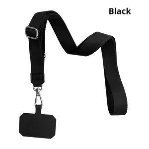 Niedliches Handy-Umhängeband, gewebter Riemen, Handyhülle zum Umhängen, stabiler, langlebiger, kurzer Clip mit Kleberückseite - Product Image 6