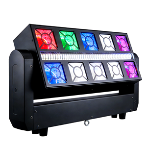 Nuova Barra Mobile a LED 10*25W RGBW 4in1 con Effetto Strobo a 5 Livelli per Eventi, Palcoscenici e Progetti in Club - Product Image 1