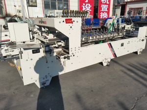 Máquina automática de alta velocidad para pegado de láminas, la más vendida, para líneas de producción de cajas de cartón corrugado, disponible para la venta. - Product Image 1