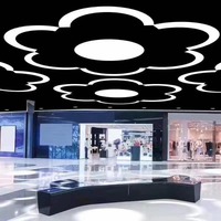 HanYin Plafonnier LED rond moderne design circulaire commutable pour bureau à domicile salon chambre à coucher