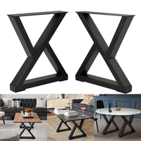 Pieds de table en fer forgé style industriel bronze de 28 pouces pour restaurants, bureaux et tables de pique-nique – Fabricants de bases de tables