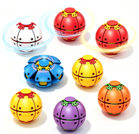 Pendentif Balle Anti-stress Personnalisé Imprimé en 3D Couleurs Macaron Petite Taille Jouet Anti-anxiété Balle Rotative Gyroscope Pendentif