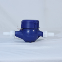 Yuxiang Nylon Body Mechanical Prepaid Water Meter OEM Multi-Jet Measuring Device 2.5m/h Flow Rate 2-Year Warranty