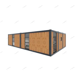 Cargo Empilable Boxable Chambre Conteneur Mobile Homes Extensible Luxe Pliable à Vendre 3 École Maison Moderne en Chine 20 pieds