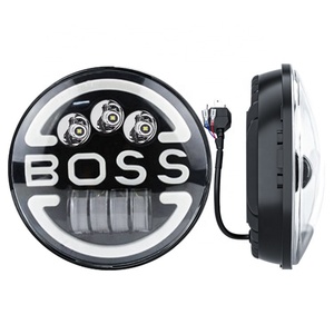 Luz de Trabajo LED Todoterreno de Alta Calidad y Bajo Precio, Faro LED de 7 Pulgadas para Jeep, Ojo de Ángel, Faros para Motocicleta - Product Image 1