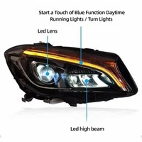 HETOP W117 2014-2020 CLA Mise à niveau pour Benz CLA220 CLA45 CLA260 C117 Ensemble de lampes Phares avant Accessoires modifiés