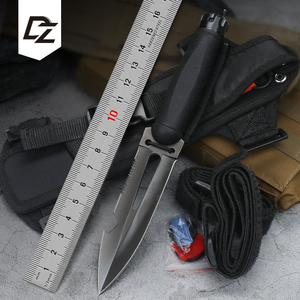 Cuchillo Fijo Multifuncional de Acero Inoxidable de 27CM para Supervivencia al Aire Libre, Táctico, Mantenimiento de Edificios, Camping, Bricolaje, Grado OEM - Product Image 6