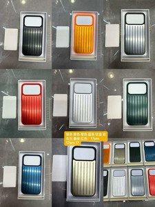 เคสโทรศัพท์อะลูมิเนียมอัลลอยด์ ดีไซน์หรูหรา คล้ายกระเป๋าเดินทาง สำหรับ iPhone 17Air 16 Pro Max 15 14 13 ป้องกันการกระแทก - Product Image 4