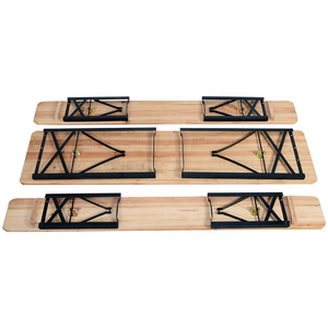 3PCS Beer Table <strong>Bench</strong> Set Folding Wooden Top Patio Garden <strong>Picnic</strong> Table <strong>for</strong> <strong>Sale</strong> - Product Image 4