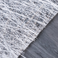 Nouveau modèle de tapis en fibre de verre enduit de silicone sans alcali, pré-adhésif, perméable à l'air, imperméable/résistant, Jushi