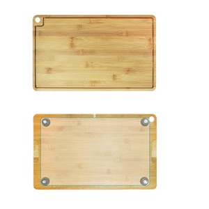 Tabla de Cortar de Bambú Ansoon, Rectangular de 12x18 Pulgadas, Antibacteriana, para Cocina - Product Image 5