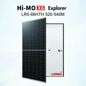 540w LONGi PV Modules Explorer 520-540M Monocrystalline Solar Cell Solar Panel Maximum Power 540W Home Solar 540w Panel Solar