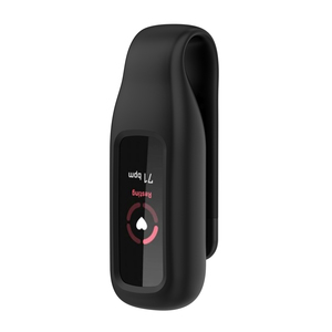 Clip en acier Accessoires intelligents universels anti-chute pour <span class=keywords><strong>Fitbit</strong></span> <span class=keywords><strong>Luxe</strong></span> Boucle de suspension Boîtier en silicone portable anti-poussière Clip en acier - Product Image 3