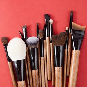 ชุดแปรงแต่งหน้าขนแพะธรรมชาติพรีเมียม ขายส่ง รับทำโลโก้ แปรงแต่งหน้าขนม้าด้ามไม้ นุ่มพิเศษ - Product Image 3