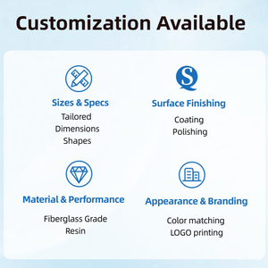 แผ่นใยแก้ว E-<span class=keywords><strong>Glass</strong></span> แบบตัดสั้น 300gsm สำหรับสระว่ายน้ำ - Product Image 5