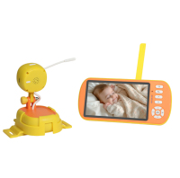 Moniteur vidéo pour bébé à double usage (voiture et maison), connexion WiFi P2P point à point, surveillance en temps réel et diffusion d'alertes vocales