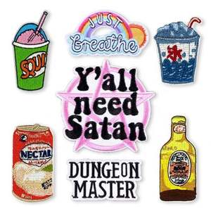 Parches Bordados Personalizados Sin Pedido Mínimo, Insignias Termoadhesivas, Letras para Coser en Gorras, Parches Bordados para Ropa, Parches con Logotipo Tejido - Product Image 3