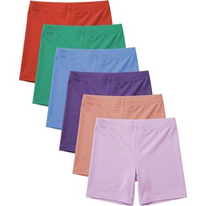 FOXA Mini short de vélo pour femme en Spandex et Nylon respirant, style boxer, pour l'entraînement, lot multicolores - Product Image 1