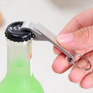 Wholesale Home Portable Beer <b>Bottle</b> Opener Keychain <b>Mini</b> Pocket Metal Beverage Accessory - Product Image 4