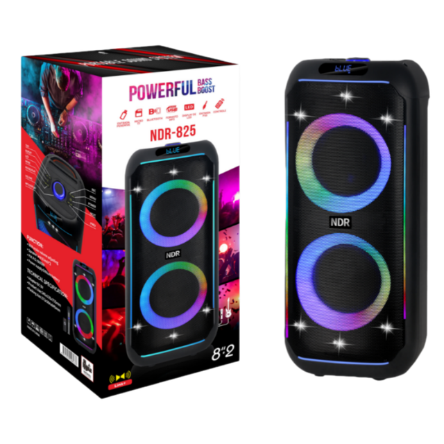 2025 Best party 320 Portable Battery-powered Rgb Party Karaoke Speaker Outdoor Wireless Audio Speaker with Microphone