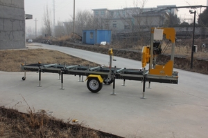 Sierra de cinta de gran diámetro para cortar madera con motor para productos de aserrado de madera - Product Image 4