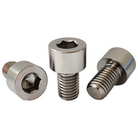 Baut Titanium GR5 M6*8mm Harga Pabrik Baut Kepala Bulat Hex Socket Kekuatan Tinggi Sekrup Kepala Bulat