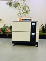 ODMSolar 51.2V 300Ah*2  30kWh  Paket Baterai yang Dapat Ditumpuk 6000 Siklus Penyimpanan Energi Surya Solid State untuk Sistem Rumah Off Grid